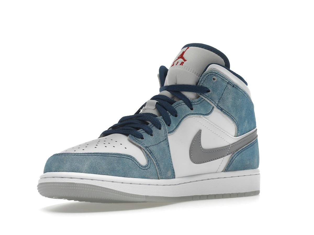 Jordan 1 Mid French Blue Fire Red DN3706-401 - savito