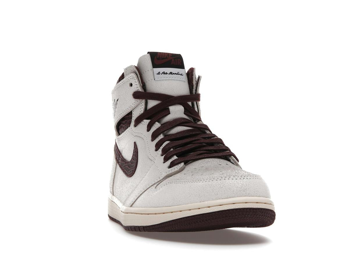 Jordan 1 Retro High OG A Ma Maniére Sail/Burgundy Crush DO7097-100 - savito