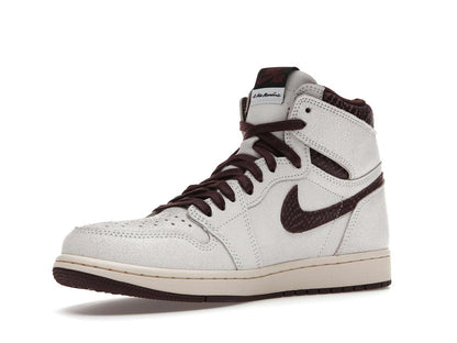 Jordan 1 Retro High OG A Ma Maniére Sail/Burgundy Crush DO7097-100 - savito