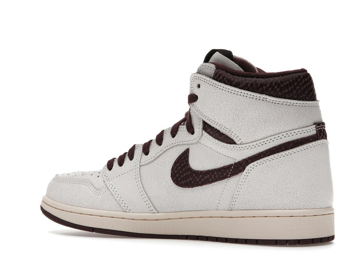Jordan 1 Retro High OG A Ma Maniére Sail/Burgundy Crush DO7097-100 - savito