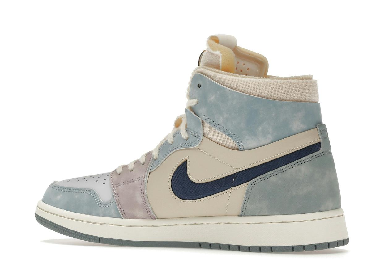 Jordan 1 High Zoom Air CMFT Celestine Blue Sail Navy Sneakers DQ5091-041 - savito