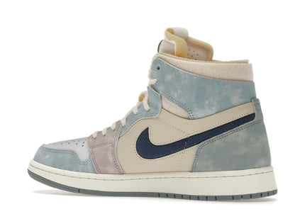 Jordan 1 High Zoom Air CMFT Celestine Blue Sail Navy Sneakers DQ5091-041 - savito