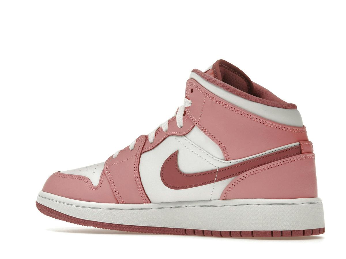 Jordan 1 Mid Valentine's Day 2023 GS Coral Chalk Desert Berry White DQ8423-616 - savito