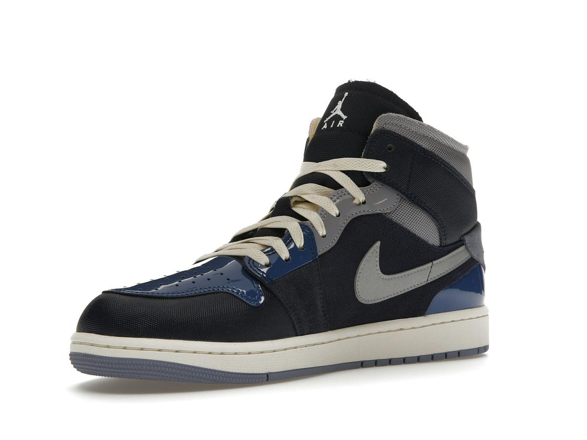Jordan 1 Mid SE Craft Obsidian French Blue Ashen Slate White DR8868-400 - savito