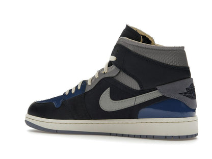 Jordan 1 Mid SE Craft Obsidian French Blue Ashen Slate White DR8868-400 - savito