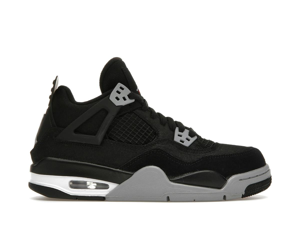 Air Jordan 4 Retro Black Canvas (GS) DV0553-006 - savito