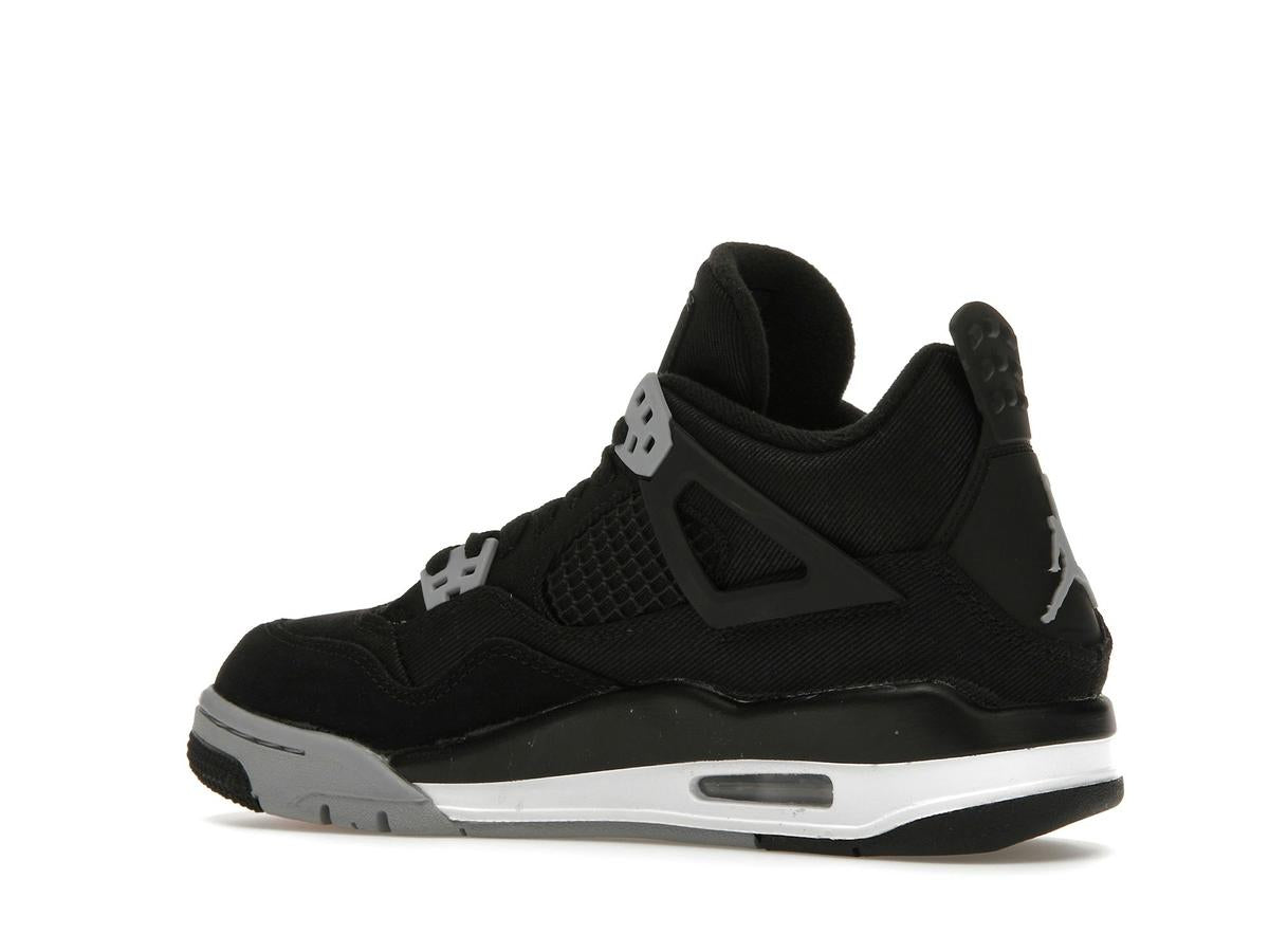 Air Jordan 4 Retro Black Canvas (GS) DV0553-006 - savito