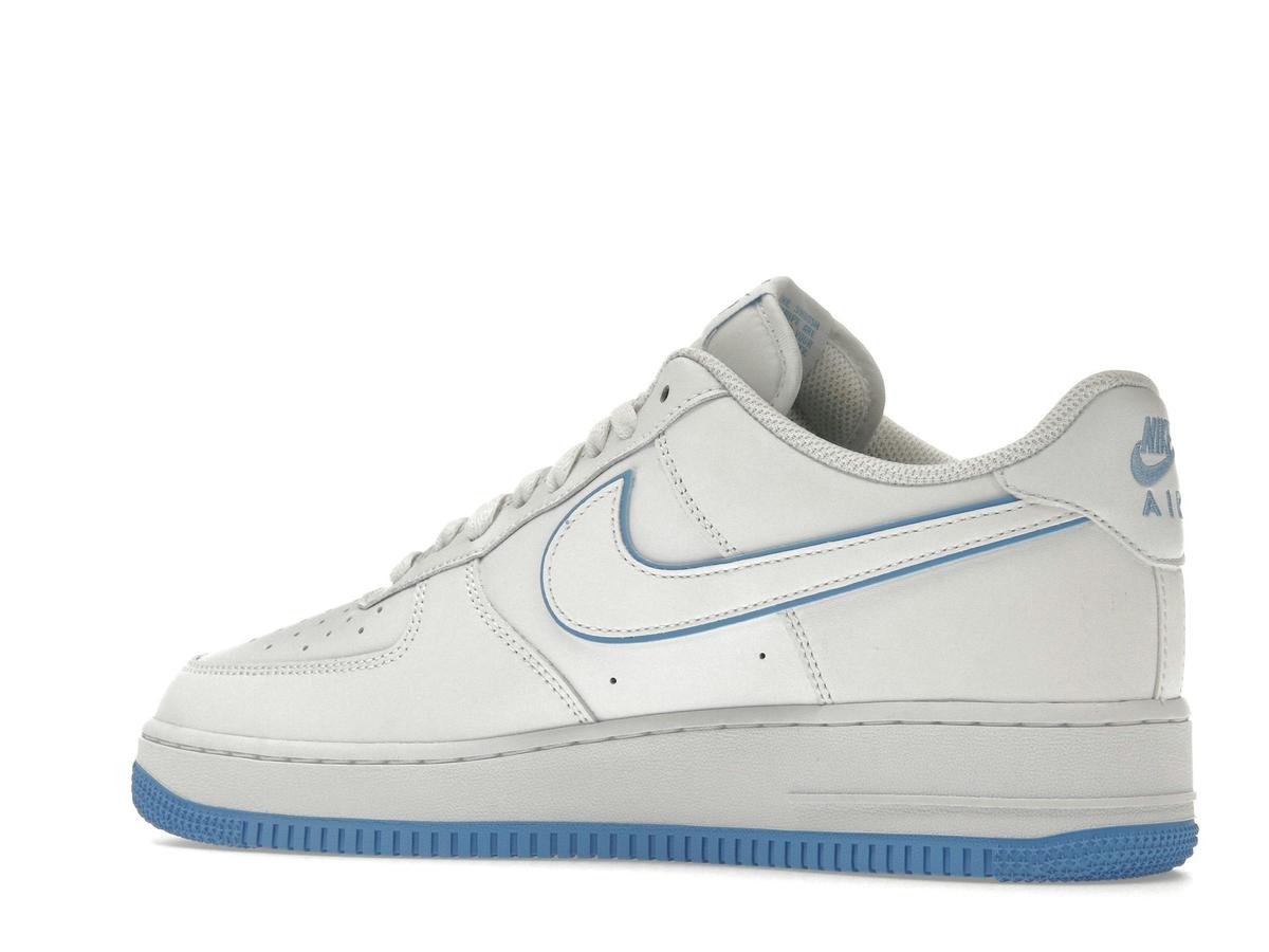 Nike Air Force 1 '07 Low White University Blue Sole DV0788-101 - savito
