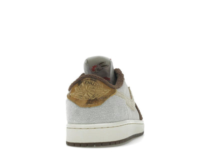 Jordan 1 Retro Low OG Year of the Rabbit SAIL/UNIVERSITY RED-BROWN DV1312-200 - savito
