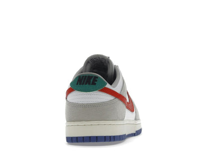 Nike Dunk Low Light Iron Ore White Red Blue DV3497-001 - savito