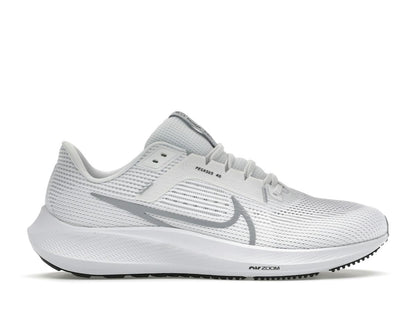 Nike Air Zoom Pegasus 40 Running Shoes White Black Photon Dust Unisex DV3853-102 - savito