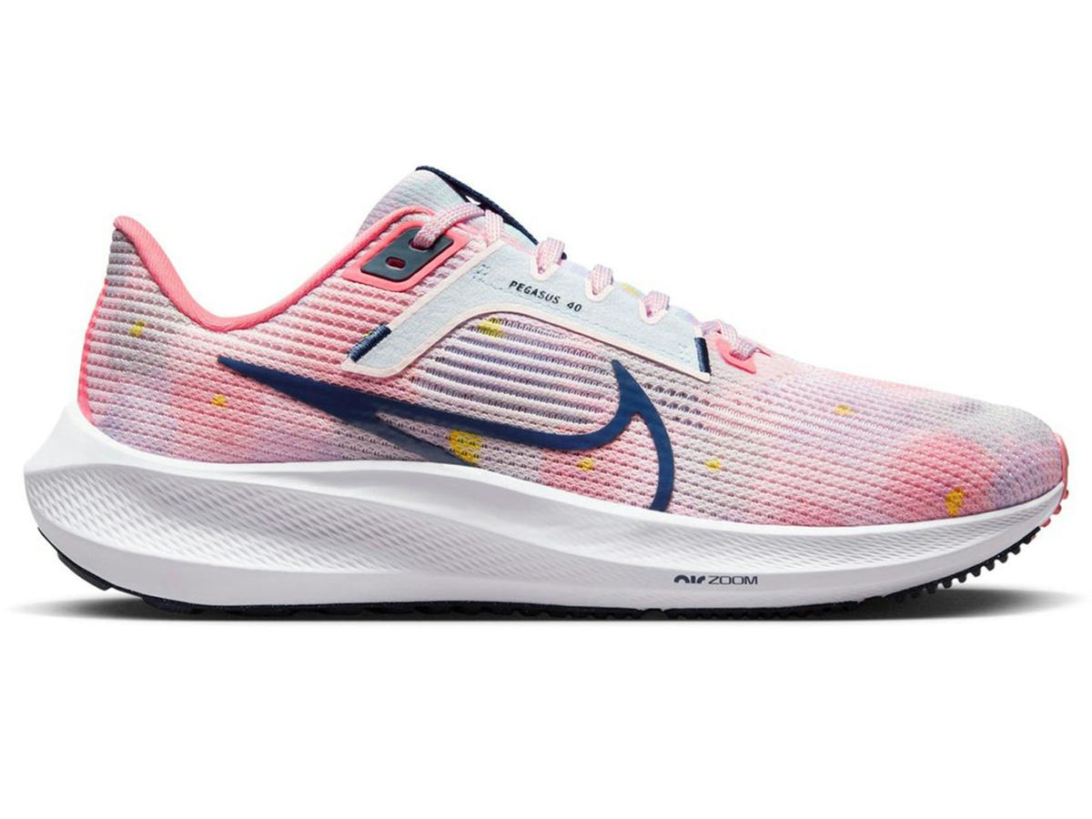 Nike Pegasus 40 Premium Floral Watercolor Pearl Pink Women's DV7890-600 - savito