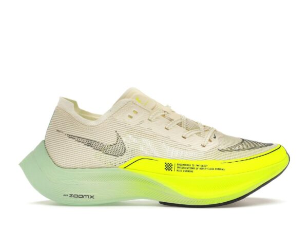 Nike ZoomX Vaporfly Next% 2 Running Shoes Coconut Milk Ghost Green DV9428-100 - savito