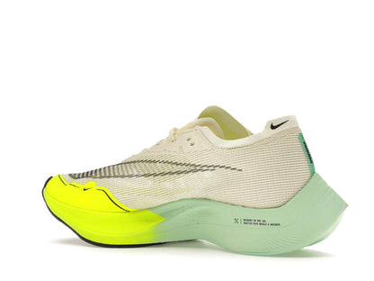 Nike ZoomX Vaporfly Next% 2 Running Shoes Coconut Milk Ghost Green DV9428-100 - savito