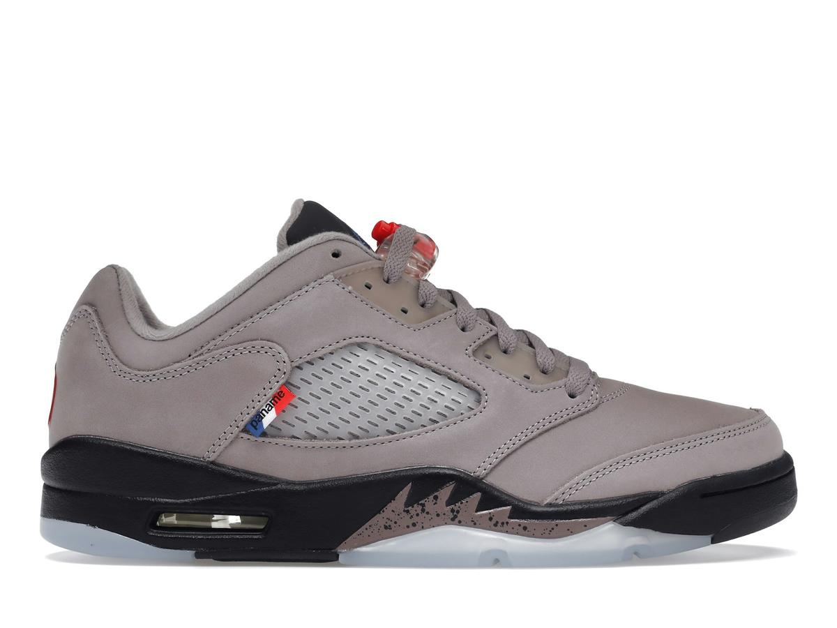 Air Jordan 5 Retro Low PSG (2022) Pumice Game Royal Black Plum Eclipse DX6325-204 - savito
