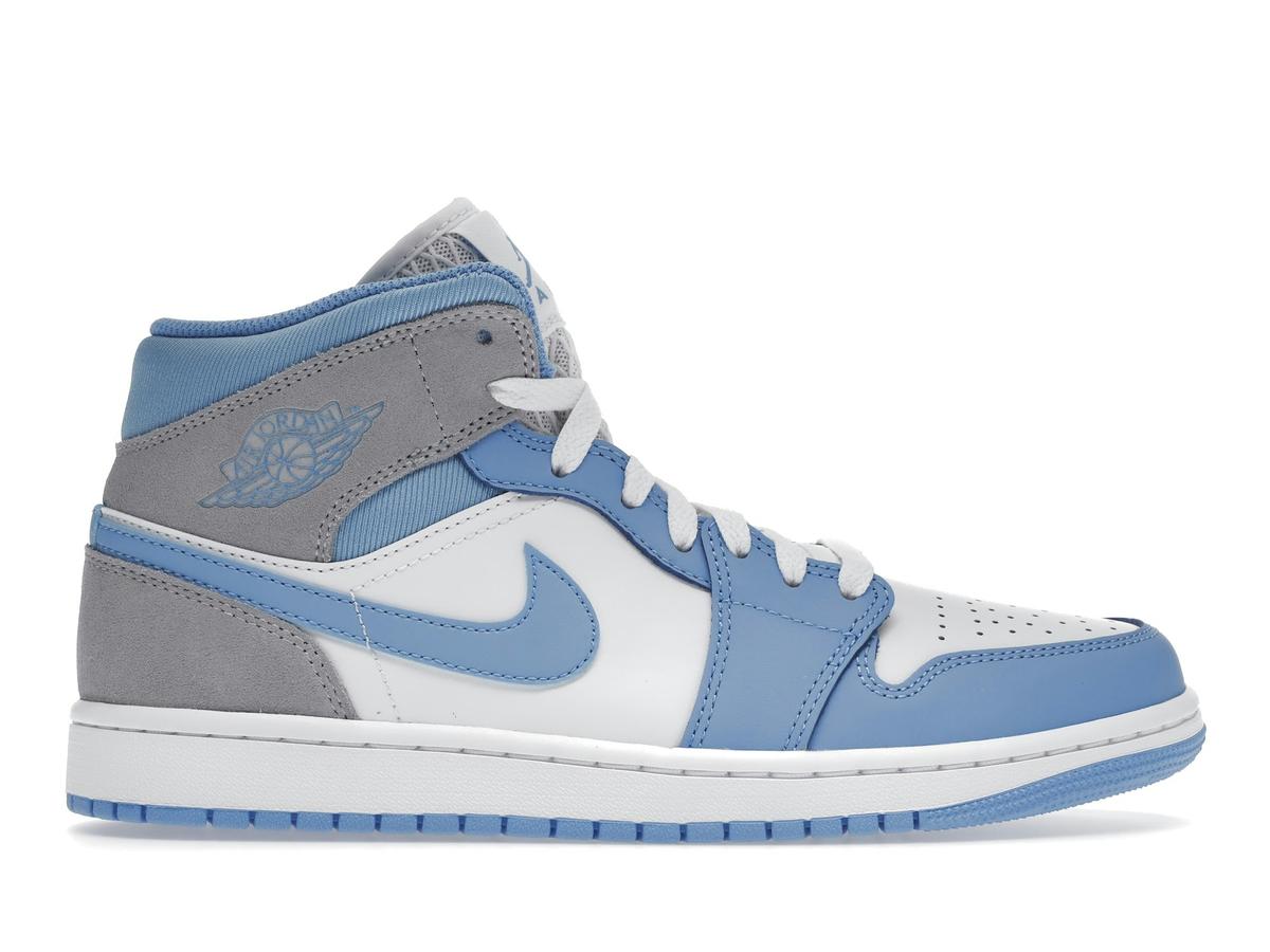Jordan 1 Mid University Blue Grey DX9276-100 - savito