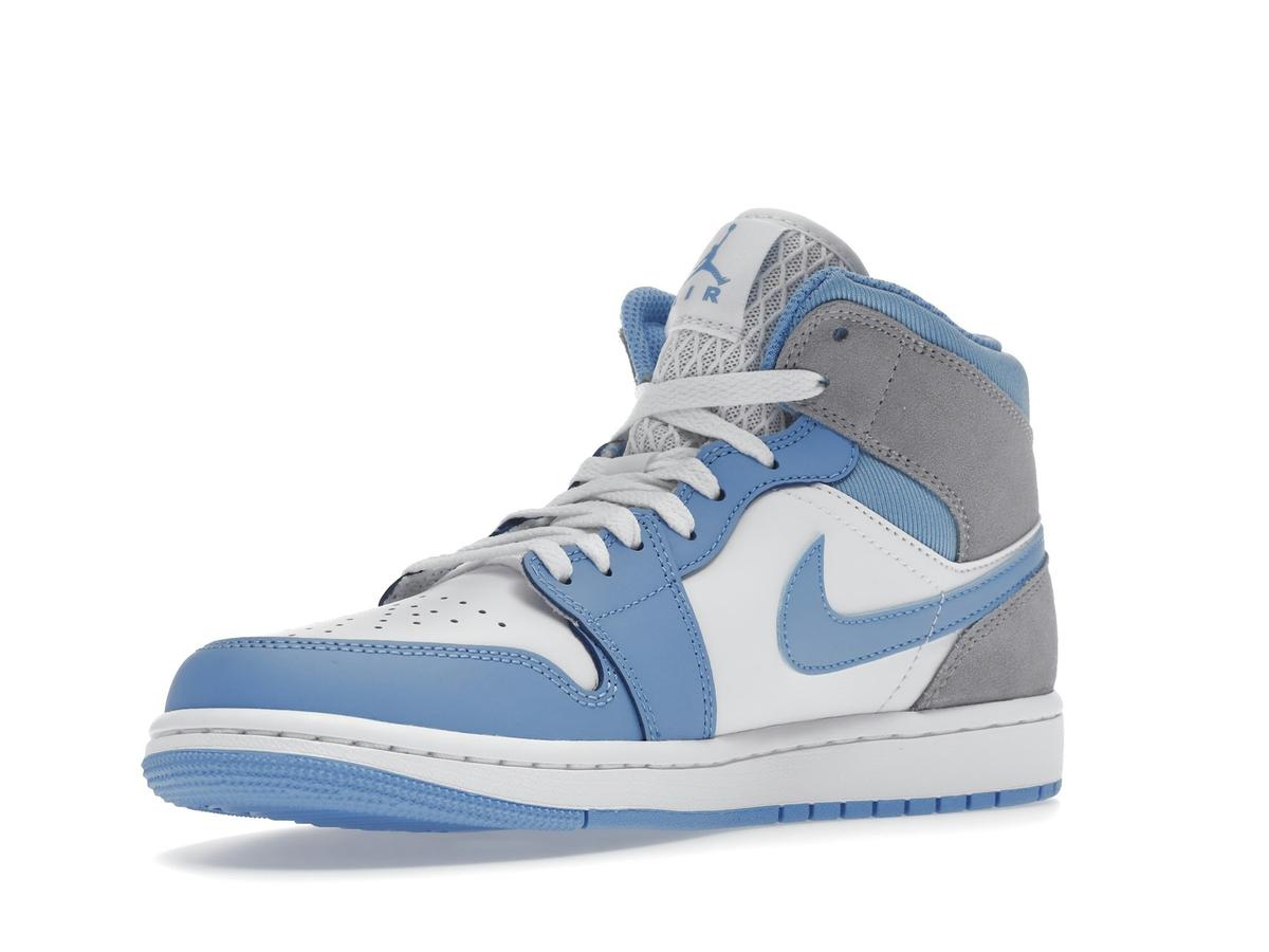 Jordan 1 Mid University Blue Grey DX9276-100 - savito