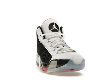 Jordan 38 Fundamentals Clear Sole White Black Siren Red Performance Shoes DZ3356-106 - savito