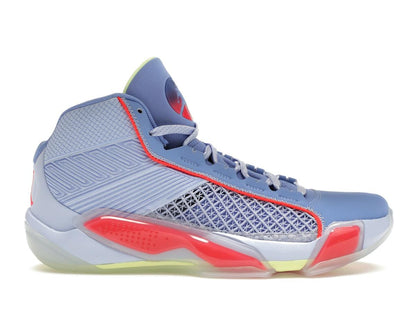 Jordan 38 Fadeaway Basketball Shoes Light Marine Astronomy Blue DZ3356-500 - savito