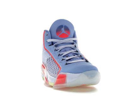 Jordan 38 Fadeaway Basketball Shoes Light Marine Astronomy Blue DZ3356-500 - savito