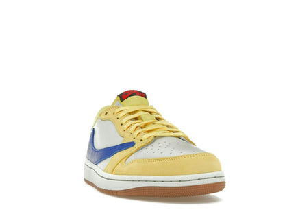 Jordan 1 Retro Low OG SP Travis Scott Canary Women's Shoes DZ4137-700 - savito