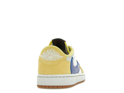 Jordan 1 Retro Low OG SP Travis Scott Canary Women's Shoes DZ4137-700 - savito