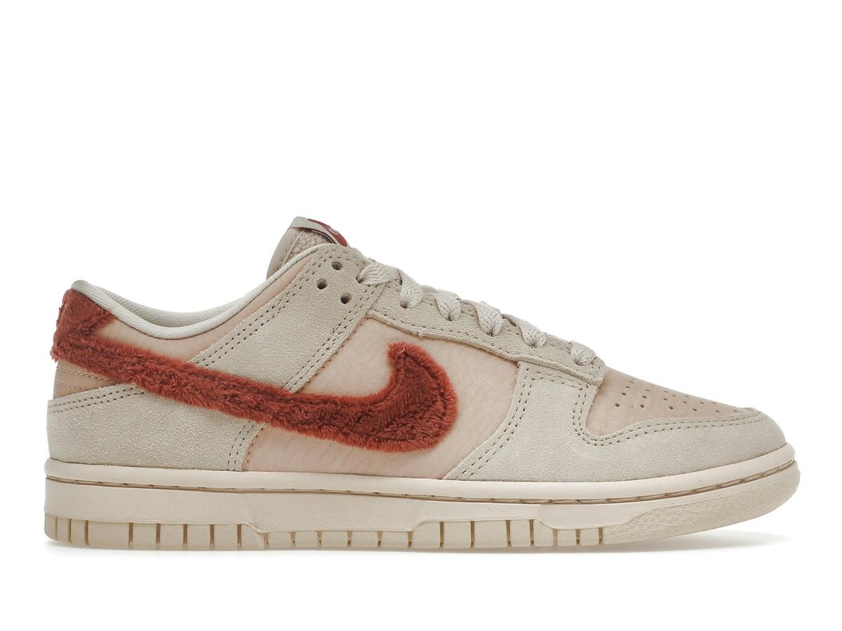 Nike Dunk Low Terry Swoosh Women's DZ4706-200 Shimmer Mars Stone Sanddrift - savito
