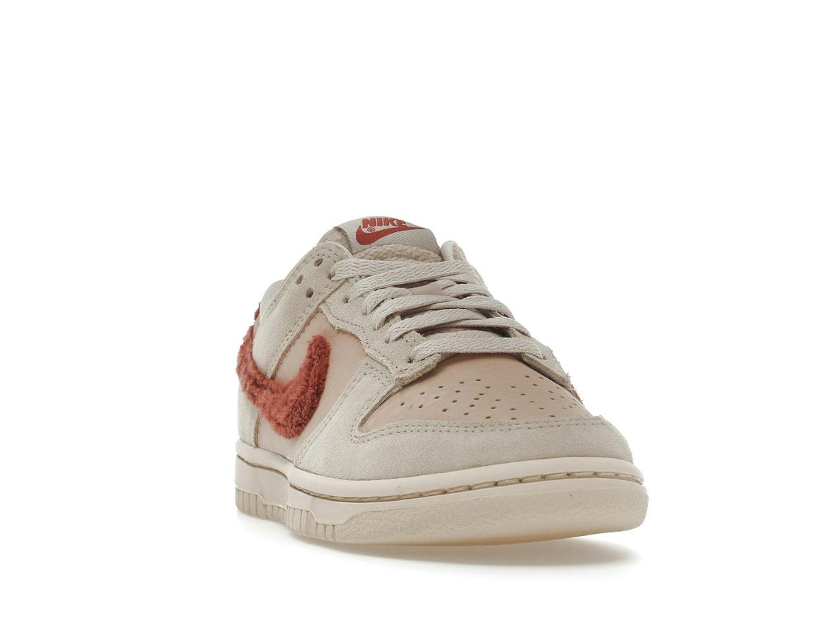 Nike Dunk Low Terry Swoosh Women's DZ4706-200 Shimmer Mars Stone Sanddrift - savito