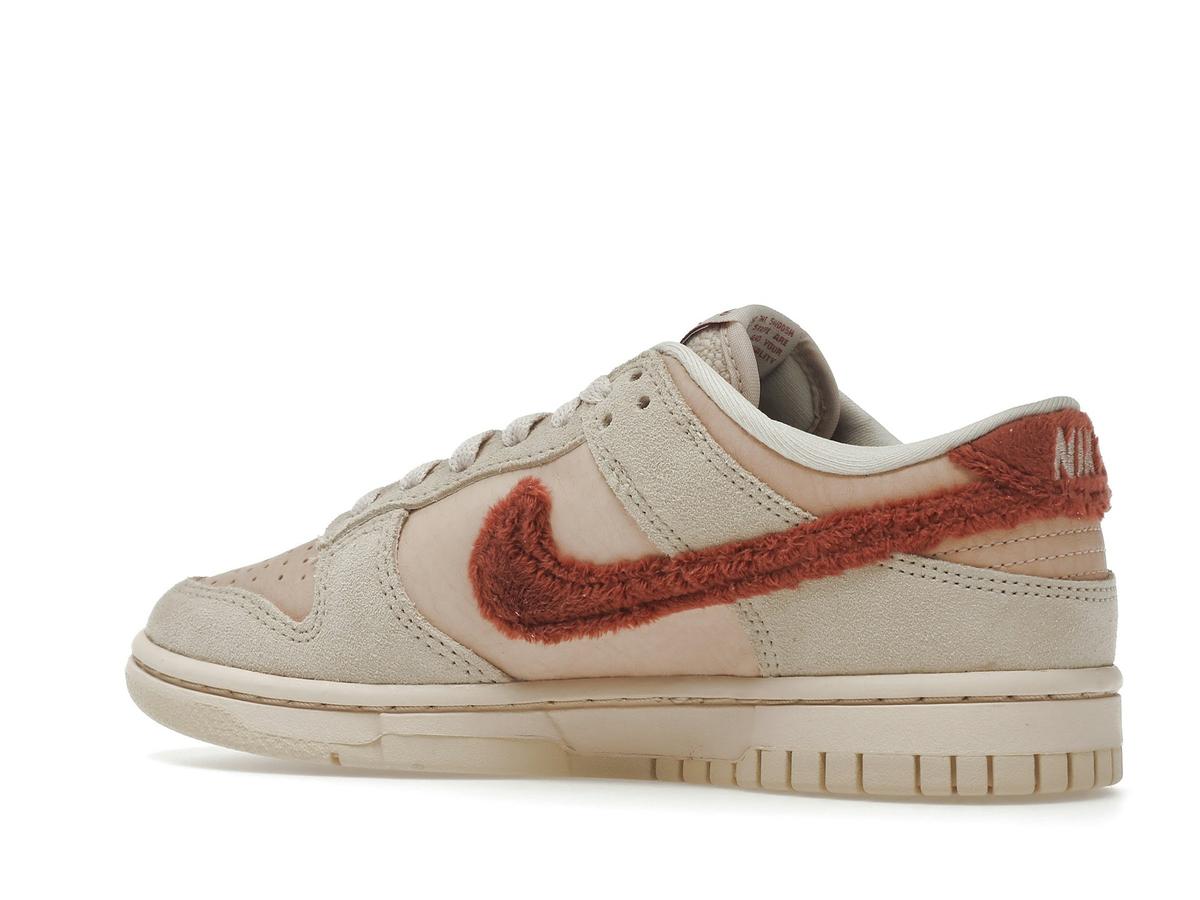 Nike Dunk Low Terry Swoosh Women's DZ4706-200 Shimmer Mars Stone Sanddrift - savito