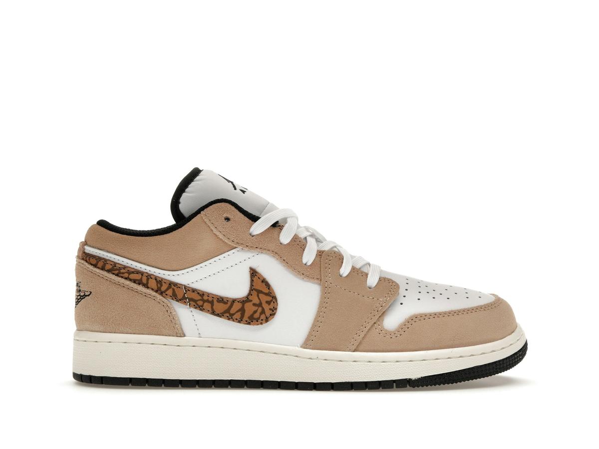 Jordan 1 Low SE Brown Elephant GS DZ5368-201 - savito