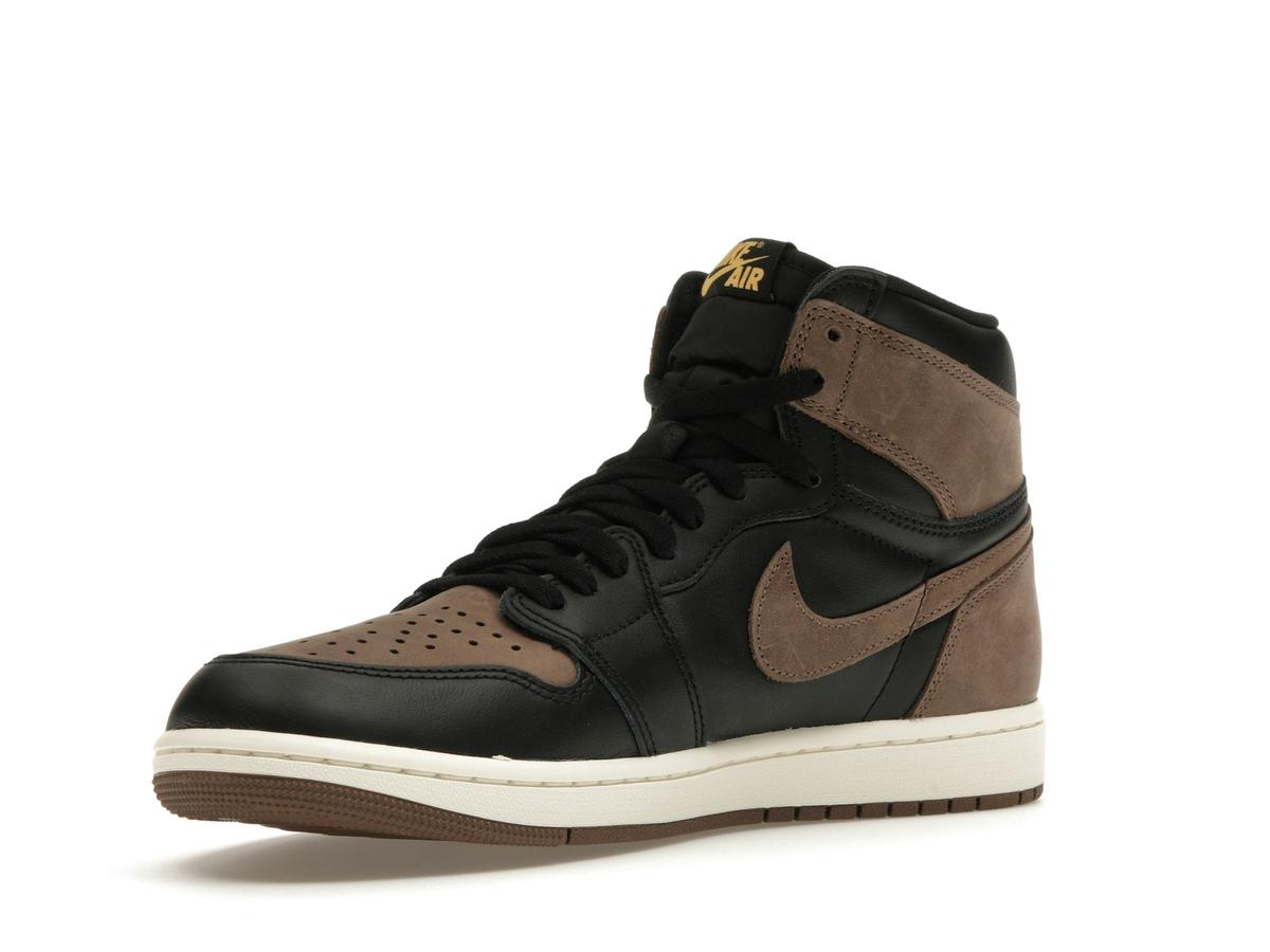 Jordan 1 Retro High OG Palomino Black Metallic Gold Sail DZ5485-020 - savito