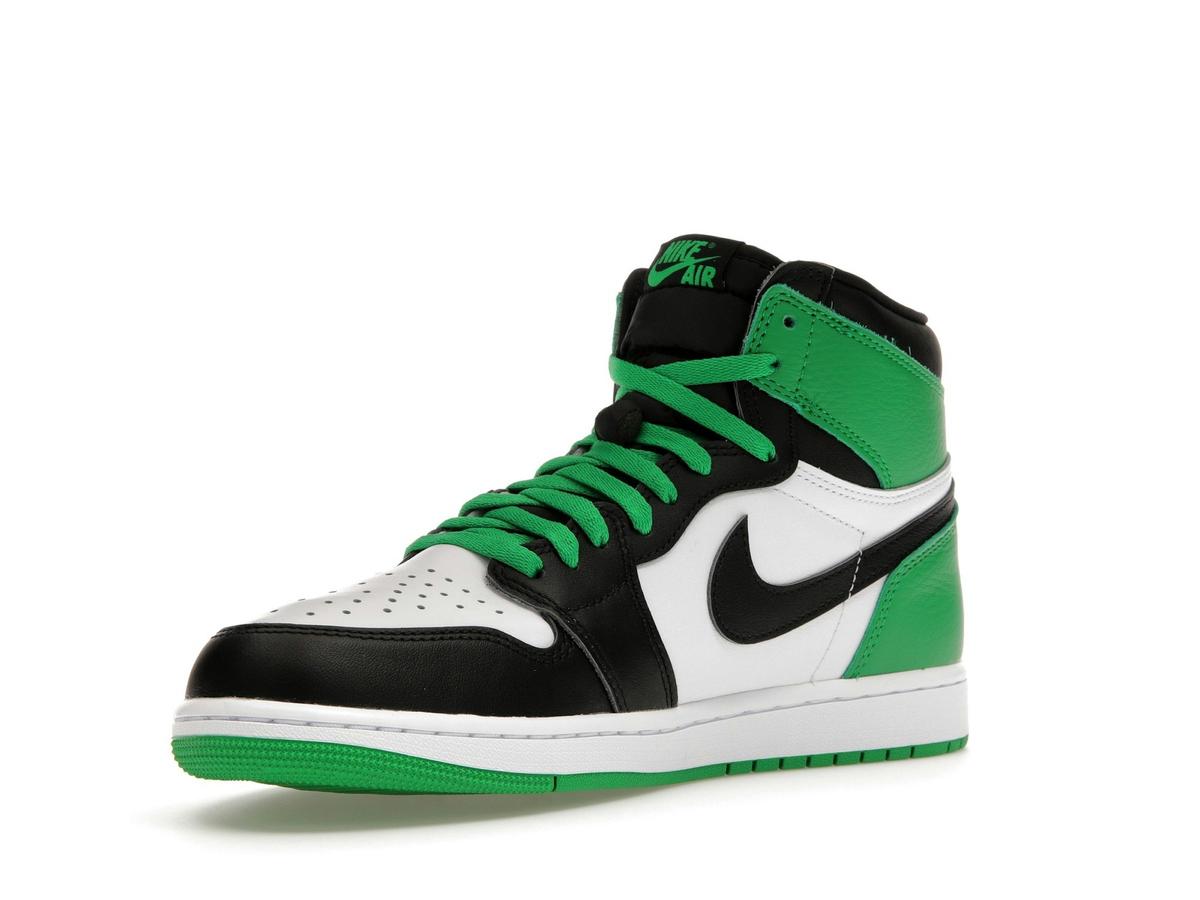 Air Jordan 1 Retro High OG Lucky Green Black White Men's Shoes DZ5485-031 - savito