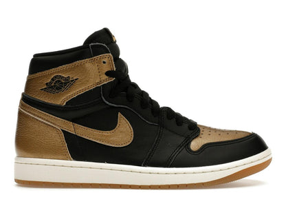 Jordan 1 Retro High OG Black Metallic Gold DZ5485-071 - savito