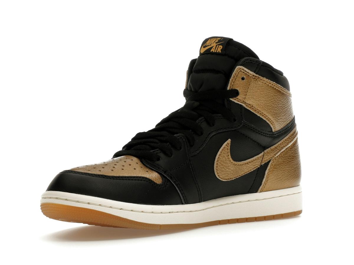 Jordan 1 Retro High OG Black Metallic Gold DZ5485-071 - savito
