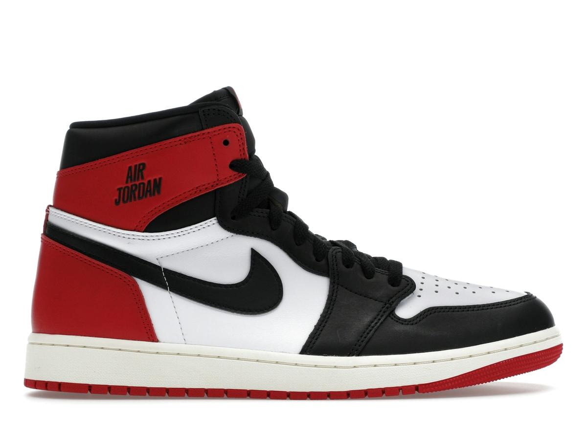 Jordan 1 Retro High OG Black Toe Reimagined Black Varsity Red White DZ5485-106 - savito