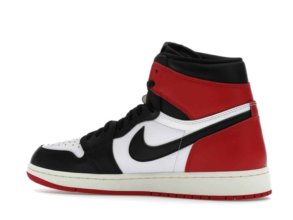 Jordan 1 Retro High OG Black Toe Reimagined Black Varsity Red White DZ5485-106 - savito