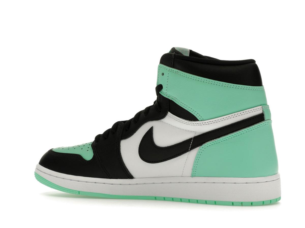 Jordan 1 Retro High OG Green Glow Sneakers DZ5485-130 - savito