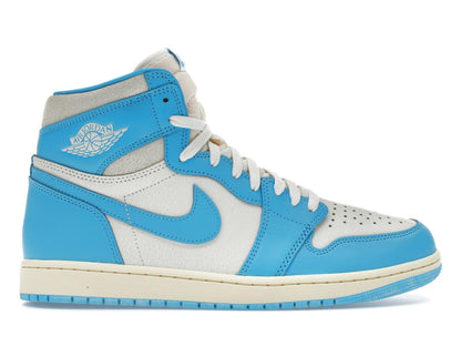 Jordan 1 Retro High OG UNC Reimagined DZ5485-402 Dark Powder Blue Sail - savito