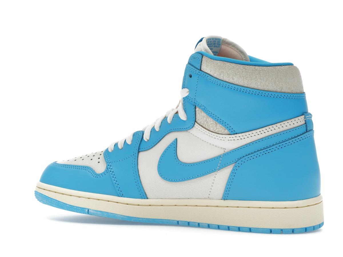 Jordan 1 Retro High OG UNC Reimagined DZ5485-402 Dark Powder Blue Sail - savito
