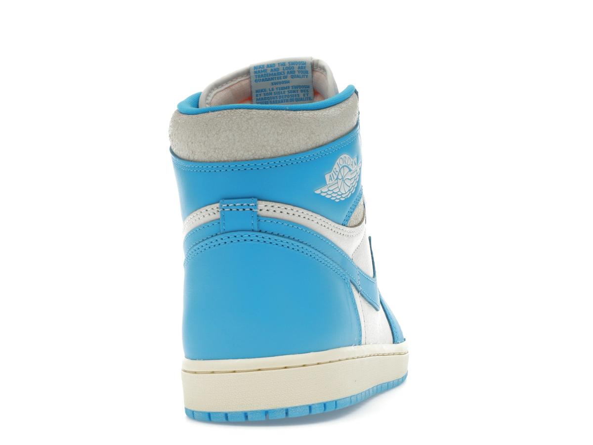 Jordan 1 Retro High OG UNC Reimagined DZ5485-402 Dark Powder Blue Sail - savito