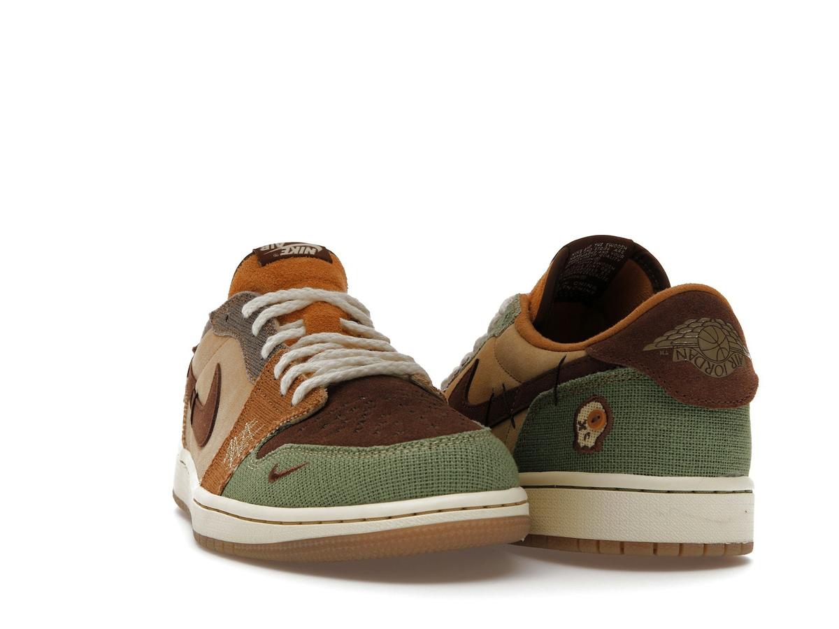 Jordan 1 Retro Low OG Zion Williamson Voodoo Oil Green DZ7292-200 - savito