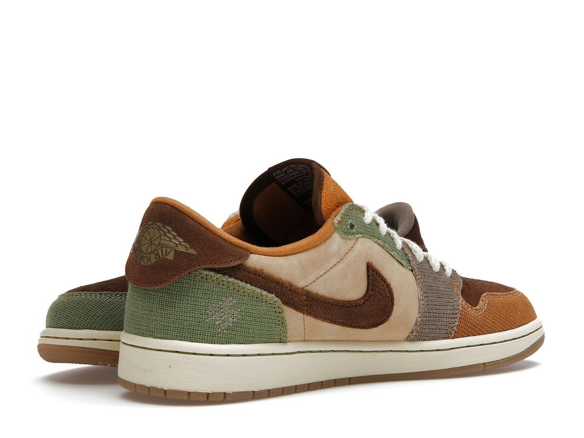 Jordan 1 Retro Low OG Zion Williamson Voodoo Oil Green DZ7292-200 - savito