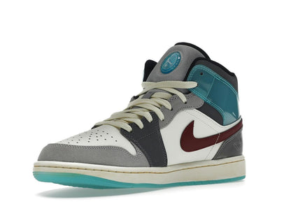 Jordan 1 Mid SE Exploration Unit FB1870-161 Sail/Grey/Blue-Red - savito