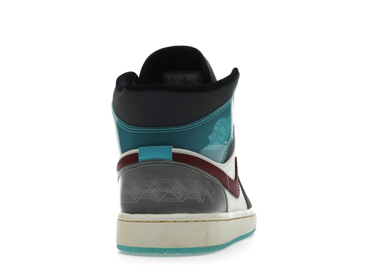 Jordan 1 Mid SE Exploration Unit FB1870-161 Sail/Grey/Blue-Red - savito