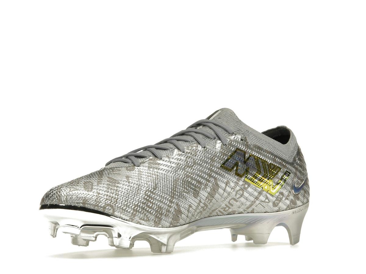 Nike Zoom Mercurial Vapor 15 Elite XXV SE FG Soccer Cleats Metallic Silver FB8862-060 - savito