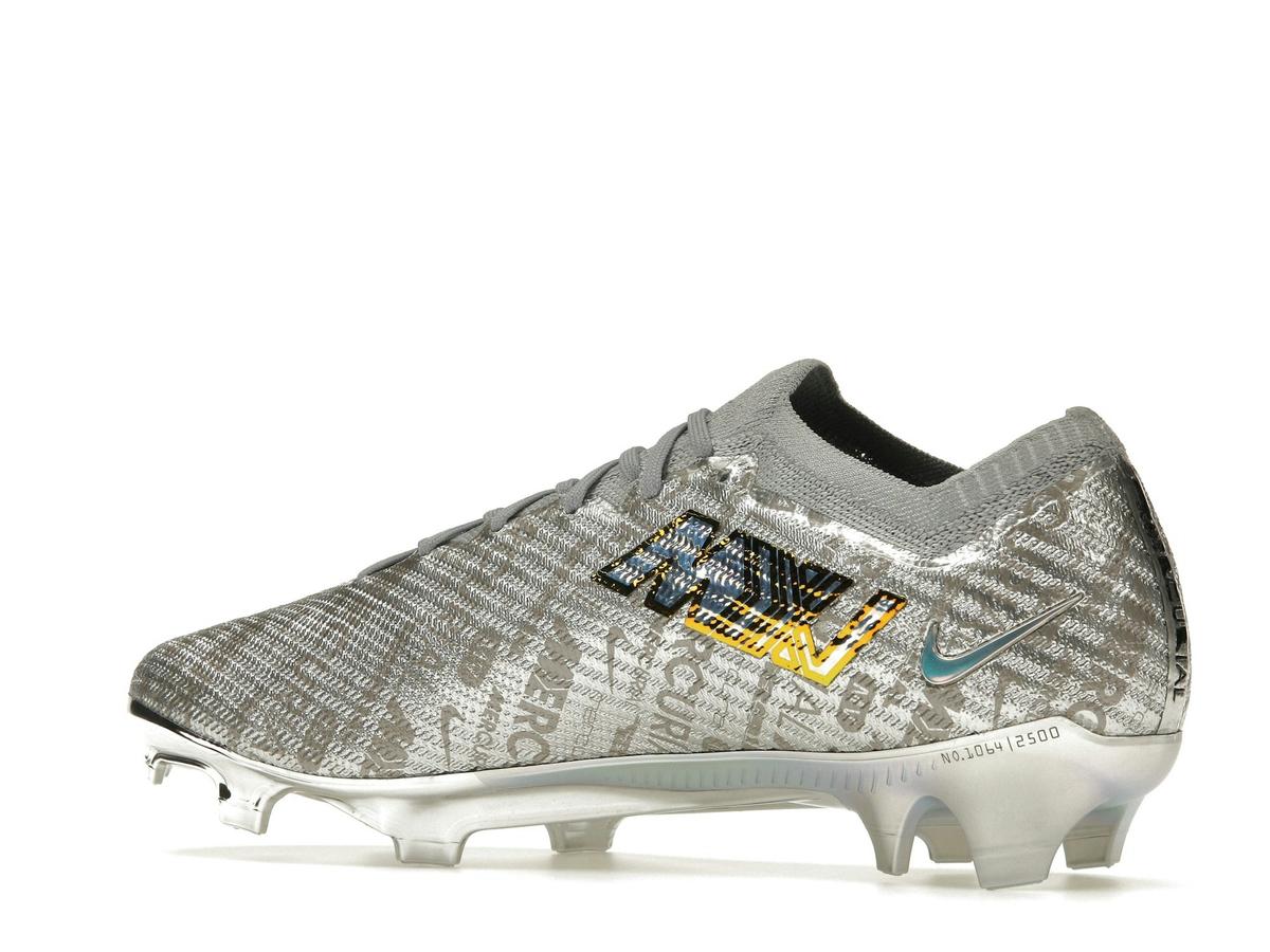 Nike Zoom Mercurial Vapor 15 Elite XXV SE FG Soccer Cleats Metallic Silver FB8862-060 - savito