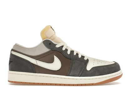 Jordan 1 Low SNKRS Day Korea Magpie (2023) White/Grey-Gum FD0399-004 - savito