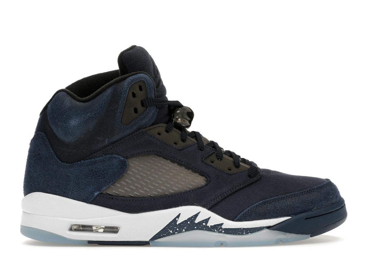 Jordan 5 Retro Georgetown FD6812-400 Midnight Navy Black Football Grey - savito