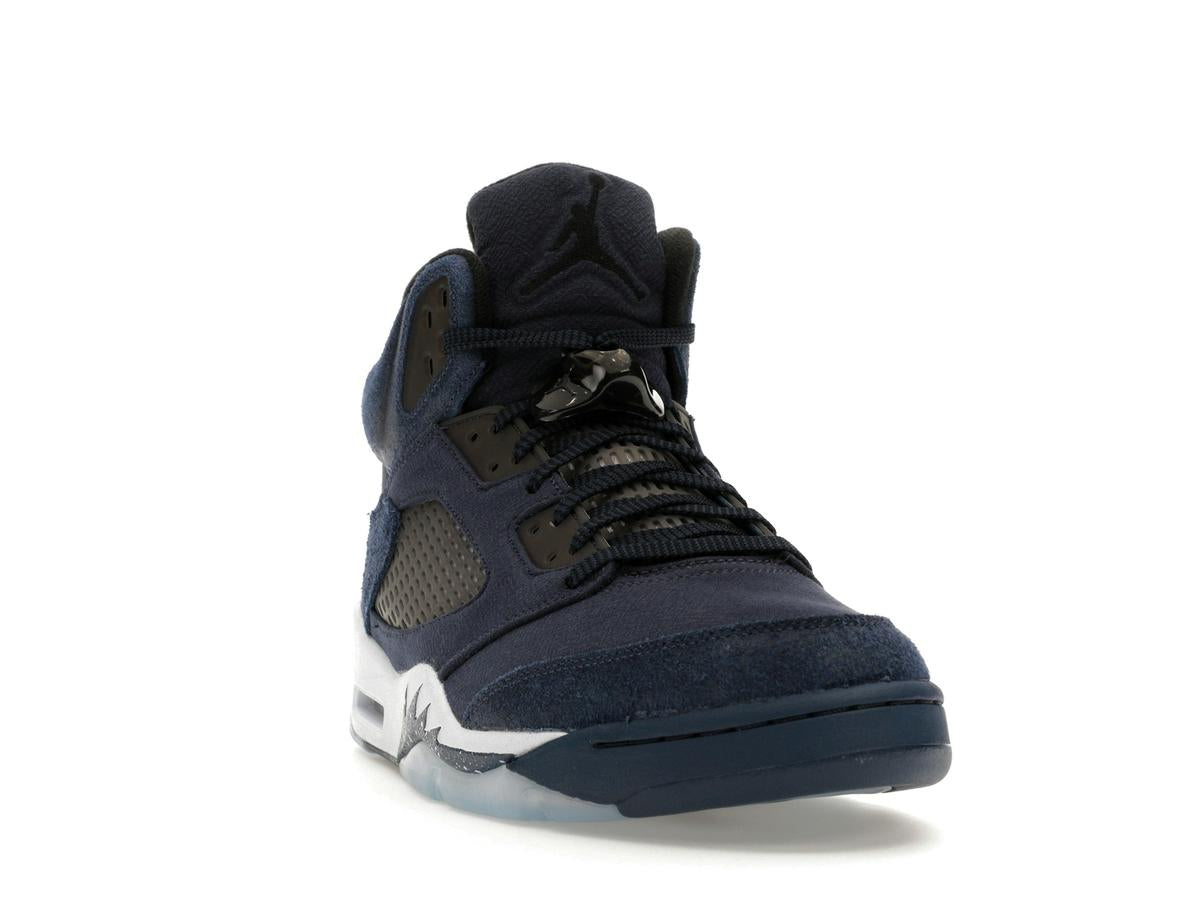 Jordan 5 Retro Georgetown FD6812-400 Midnight Navy Black Football Grey - savito