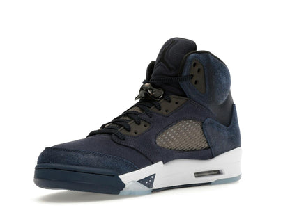 Jordan 5 Retro Georgetown FD6812-400 Midnight Navy Black Football Grey - savito